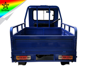 Lanzador cabina cerrada triciclo <span class=keywords><strong>gasolina</strong></span> camión de carga motocicleta de tres ruedas con sala de conducción - Product Image 6