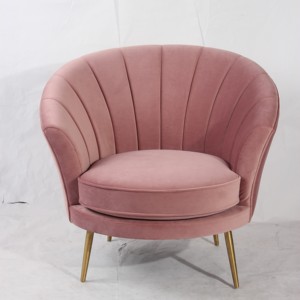 De acento Sillas De terciopelo rosa silla Popular mejor venta de estilo moderno, <span class=keywords><strong>muebles</strong></span> de Casa de silla de salón - Product Image 2