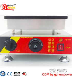 Mini coeur forme poffertjes grill crêpière électrique crêpière machine avec 25 trous sur vente - Product Image 5