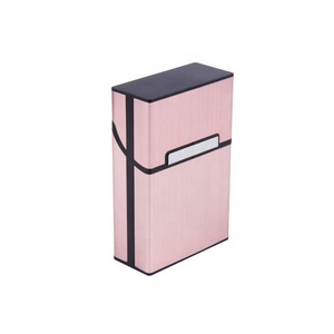<span class=keywords><strong>Étui</strong></span> <span class=keywords><strong>à</strong></span> cigarettes créatif en alliage d'aluminium pour hommes, boîte <span class=keywords><strong>à</strong></span> Cigar en métal pour cigares de tabac - Product Image 2