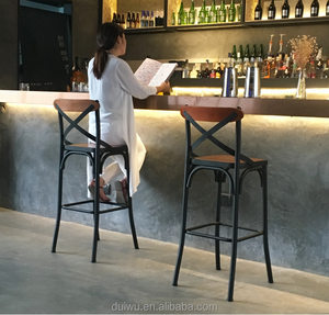 2016 <span class=keywords><strong>italie</strong></span> style métal Industriel bar meubles grand bar chaise haute pour vente - Product Image 3