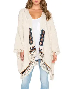Womens Plus Size Fashion Solid Crochet Cardigan <strong>Knitted</strong> Ladies Hand <strong>Knitting</strong> Woman Kimono <strong>Sweaters</strong> - Product Image 1