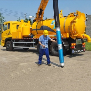 Camion aspirateur industriel haute pression de 10 000 L, camion-citerne à <span class=keywords><strong>aspiration</strong></span>, <span class=keywords><strong>pompe</strong></span> à vide spéciale, <span class=keywords><strong>pompe</strong></span> à vide à anneau liquide, 5 pouces, 10 m - Product Image 6