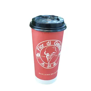kağıt bardaklar kahve 8 oz Suppliers-Çevre dostu Özelleştirilmiş baskılı Tek Kullanımlık Kağıt Bardak çay veya sıcak içecek