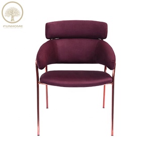 Cadre En Or Rose Velours Chaise <span class=keywords><strong>De</strong></span> Meubles <span class=keywords><strong>De</strong></span> Restaurant Chaise <span class=keywords><strong>De</strong></span> Style Français - Product Image 2