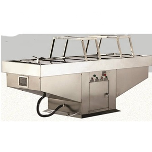 Acero inoxidable 304 eléctrico morgue mesa de autopsia <span class=keywords><strong>funeraria</strong></span> equipos para uso en laboratorio. - Product Image 2