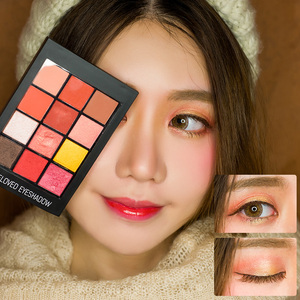 Nuevo diseño de moda de larga duración 12 colores paleta de sombra de ojos - Product Image 1