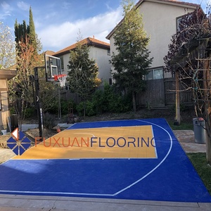 Cancha de Baloncesto Sintética 2026, Material de Suelo Deportivo de Baldosas de PP Encajables, Costo de Construcción de Cancha de Baloncesto - Product Image 3