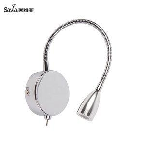 <span class=keywords><strong>Lampe</strong></span> <span class=keywords><strong>de</strong></span> <span class=keywords><strong>lecture</strong></span> <span class=keywords><strong>murale</strong></span> LED flexible à col <span class=keywords><strong>de</strong></span> cygne Savia, <span class=keywords><strong>lampe</strong></span> <span class=keywords><strong>de</strong></span> chevet <span class=keywords><strong>murale</strong></span> 3000K avec interrupteur pour chambre à coucher, bureau, atelier, hôtel - Product Image 2
