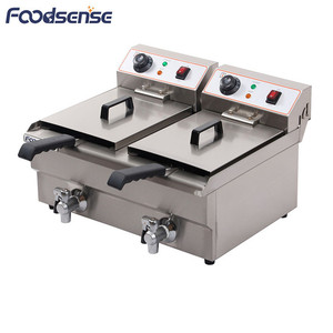 En gros <span class=keywords><strong>restaurant</strong></span> commercial <span class=keywords><strong>lot</strong></span> <span class=keywords><strong>bon</strong></span> prix gaz friteuse de pommes de terre machine - Product Image 1