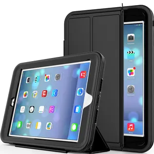 Smart case для ipad mini кожаный чехол ТПУ противоударный мини 1 2 3 с filp Стенд