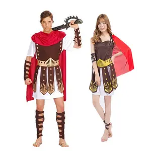 Funtoys CE Halloween Italy Ancient Roman Spartan Warrior Clothes Decoration costume