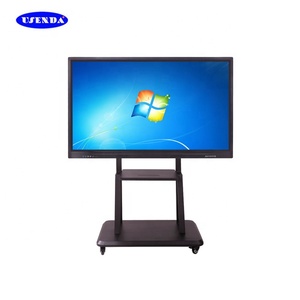 50 55 65 75 pulgadas 40 ponits Monitor de pantalla interactiva táctil infrarroja 4K LCD pizarra inteligente para enseñanza - Product Image 1