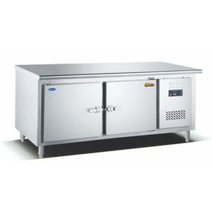 HUAER Refrigerator 2 Door Counter <strong>Top</strong> Salad bar <strong>Fridge</strong> <strong>Table</strong> - Product Image 2