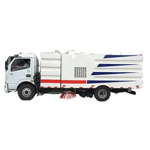 Dongfeng kleine straat veegmachine road cleaning truck road reiniging voertuig