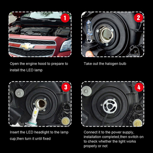 2021 Hệ Thống Chiếu Sáng Tự Động 9005 9006 H4 H7 H11 Đèn Pha <span class=keywords><strong>Led</strong></span>, Quạt Bóng Đèn <span class=keywords><strong>Led</strong></span> C6 Đèn Pha <span class=keywords><strong>Led</strong></span> Cho Xe Hơi - Product Image 4