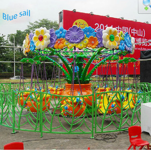 El nuevo 2016 diez grandes interior y exterior de los niños equipo de la diversión asiento flores <span class=keywords><strong>Parque</strong></span> silla volar - Product Image 2