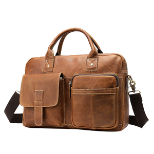 Instock <span class=keywords><strong>Amazon</strong></span> Venta caliente <span class=keywords><strong>hombre</strong></span> de mano portátil bolso maletín muestra de cuero de los hombres 8503 - Product Image 1