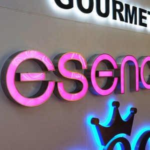 <span class=keywords><strong>Tienda</strong></span> de peluquero de acrílico Led borde iluminado abierto signo de luz - Product Image 3