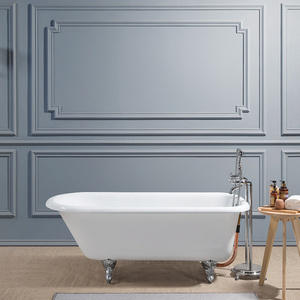 Frap — <span class=keywords><strong>baignoire</strong></span> en fonte pour enfants, avec rouleau, style classique, en émail, <span class=keywords><strong>pieds</strong></span> de boules - Product Image 4