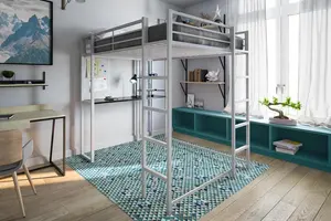 Adult College Dorm Metal Loft Bed With Desk Cheap Dorm Wrought Iron Bunk Bed Frame With Desk Underneath And Wardrobe For Sale