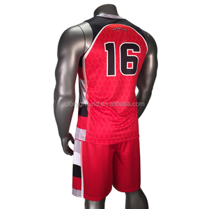 Newba 100% polyester lastest design blue basketball jersey logo - Product Image 4