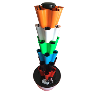 Hermosa <span class=keywords><strong>Vertical</strong></span> plástico maceta balcón y jardín - Product Image 1