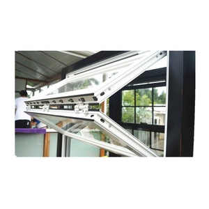Boîte à caisse Bâtiments commerciaux Écran en alliage d'aluminium, écran magnétique En <span class=keywords><strong>bois</strong></span> Pliant Balcon Fenêtre Gaz Extérieur 1 Pièce Vertical - Product Image 5