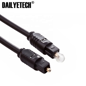 Câble Audio <span class=keywords><strong>optique</strong></span> numérique Durable de 1.5m, câble Toslink plaqué or <span class=keywords><strong>SPDIF</strong></span> MD DVD câble plaqué or OD4.0 - Product Image 2