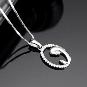 Femmes conception Vierge <span class=keywords><strong>marie</strong></span> sérénité prière catholique bijoux pendentif collier - Product Image 2