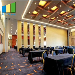 Thiết Kế Hiện Đại Có Thể Tháo Rời Nhôm Văn Phòng Trượt Phân Vùng Tường Cách Âm Phòng Họp Âm Thanh Phân Vùng - Product Image 2