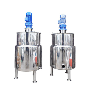 不锈钢SS304 SS316材料真空乳化混合器乳化机真空混合罐带搅拌器 - Product Image 6