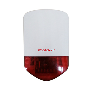 Không Dây Ngoài Trời Báo Động Strobe Siren Pin Dài Tại Chỗ Hệ Thống Báo Động Với Flash - Product Image 1