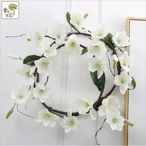 D1236 Wholesale Artificial Flowers Marigold Garland Michaels Wreaths Artificial Cherry Blossom Tree Arches