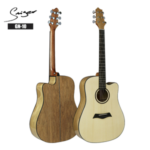 Guitar Factory precio al por mayor de 41 "abeto <span class=keywords><strong>catalpa</strong></span> plywood semi acústico guitarra - Product Image 1