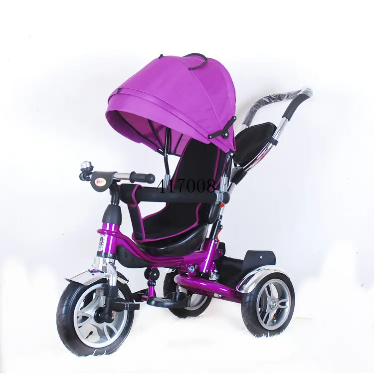 china sell pedal tricycle with back seat/plastic baby car baby tike/ batter plastic children three wheel bike kids trike baby