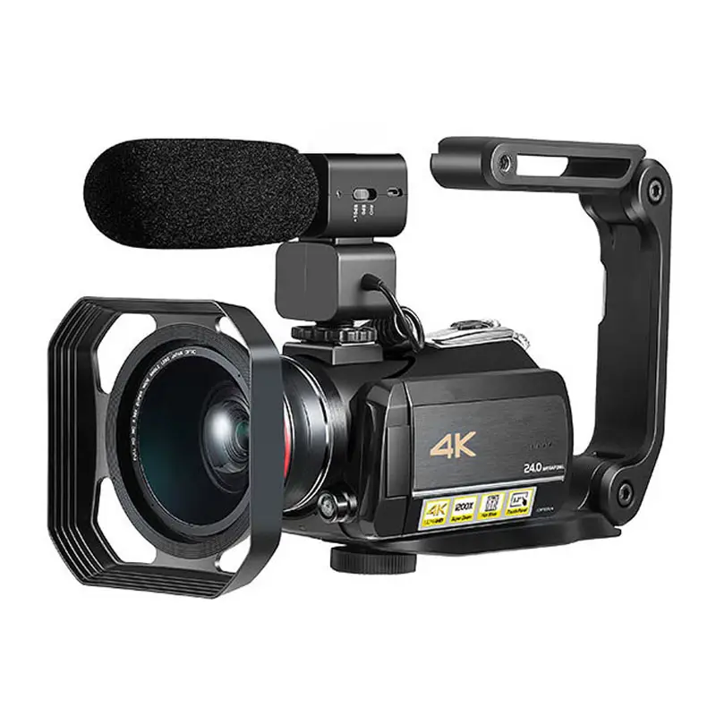Winait 4K कैमरा 1080P वाईफ़ाई डिजिटल वीडियो कैमरा पेशेवर Camcorder 4K कैमरा 4K