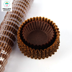 Personnalisé imprimé papier revêtements de gâteau gâteau au <span class=keywords><strong>chocolat</strong></span> bac à papier - Product Image 2