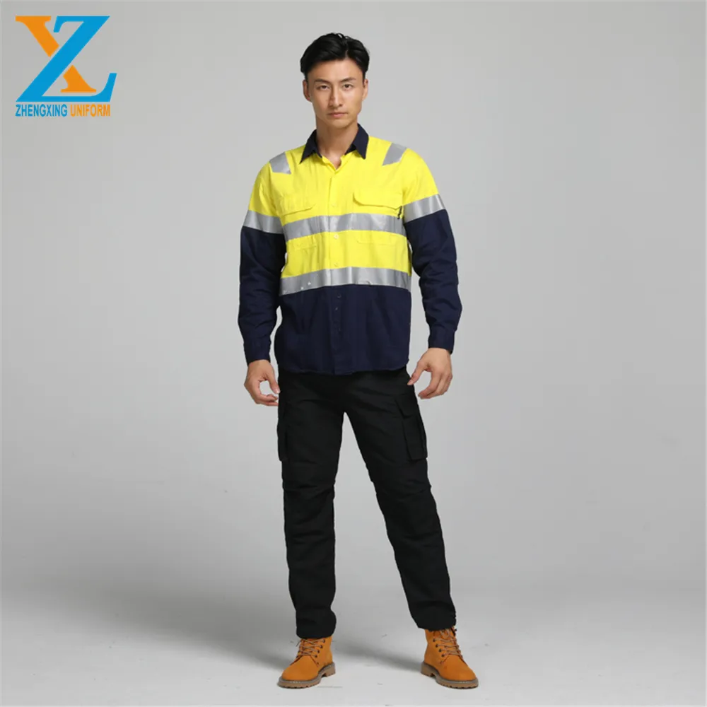 Factory directly OEM safety work shirt or Mining Uniforms for the South African