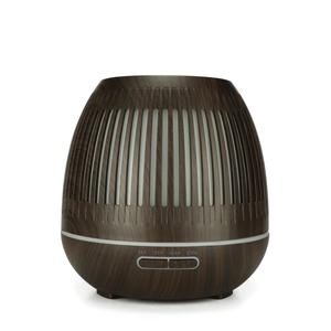 Diffuseur d'huiles essentielles à réglage de l'heure du fabricant à distance, diffuseur de grain de bois foncé de 400ml avec des options de minuterie fantastiques - Product Image 3