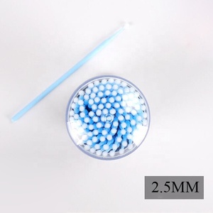 Microaplicador desechable para limpieza de pestañas, 100 piezas, azul, verde, morado, 0,15 MM, 0,20 MM, 0,25 MM - Product Image 5