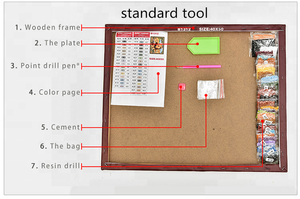 Suerte Brid árbol Triple combinación <span class=keywords><strong>sin</strong></span> <span class=keywords><strong>marco</strong></span> taladro completo diamante pintura - Product Image 6