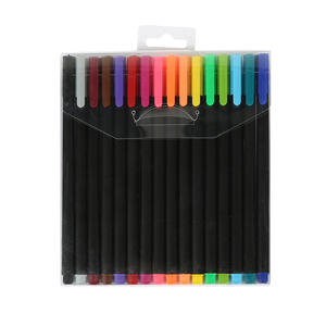 Ensemble <span class=keywords><strong>de</strong></span> stylos d'aquarelle à bout en <span class=keywords><strong>feutre</strong></span> <span class=keywords><strong>professionnel</strong></span>, multicolore, en plastique, vente en gros, - Product Image 1