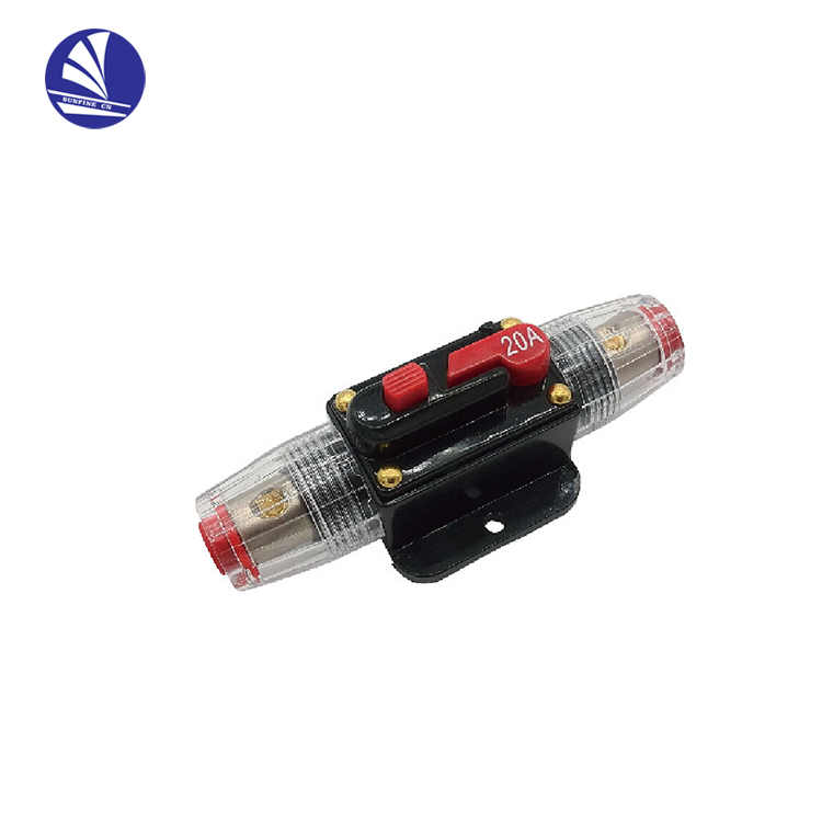 Водонепроницаемый автомобильный аудио 20 30 40 50 60 80 100 Amp сбрасываемый Предохранитель автоматический выключатель постоянного тока