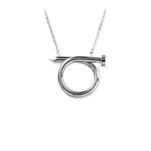 Craft Wolf placcato oro gioielli da donna uomo in acciaio inossidabile personalizzato ciondolo ciondolo catena collana fabbrica - Product Image 1