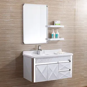 Modern Luxury Customized Bathroom Furniture Medicine Mirror Cabinets Modern Bathroom Vanity