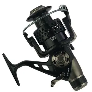 İplik balıkçılık Reel Pesca Carretilha Baitcasting Reel tam Metal bobin iplik makarası tekne kaya balıkçılık tekerlek