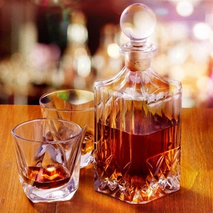 BLJOE06 Conception Unique Conçu <span class=keywords><strong>Whisky</strong></span> <span class=keywords><strong>Carafe</strong></span> Ensemble avec Fleuri <span class=keywords><strong>Bouchon</strong></span> - Product Image 3