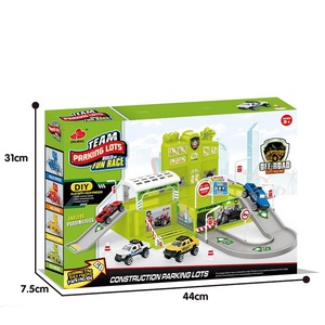 Jouets de stationnement pour enfants, 2020, ensemble de jeu de <span class=keywords><strong>garage</strong></span>, voiture en <span class=keywords><strong>plastique</strong></span>, nouvelle collection - Product Image 4