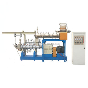 Doppia vite di pesce cibo estrusore automatica pesce galleggiante macchine di produzione alimentare alimentatore - Product Image 1